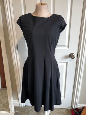 michael kors black dress with silver studs MICHAEL Michael Kors Black Size 0 Short Sleeve Silver Studded Short Sheath Dress